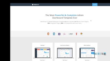 MegaDin - Responsive Admin Dashboard Template