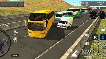 euro coach bus simulator 😭🚌|| new coach bus simulator part- 13 Android gameplay