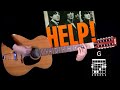 Help acoustic 12string cover  isolated w chords