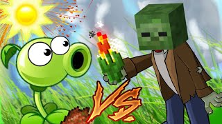 Безумие на грядках Рубрика Растения против Зомби в Майнкрафт Plants vs Zombie Minecraft PE