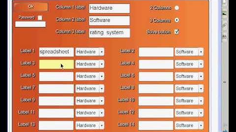 Smart Board Word Sort