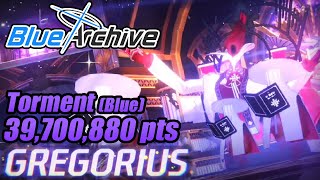 Blue Archive - Gregorius Torment (Blue) 2 Team Clear ft NY. Mutsuki (No D.Aru)