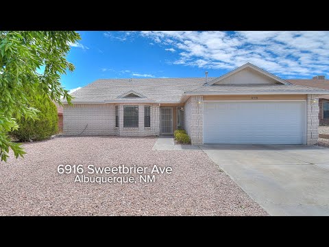 6916 Sweetbrier Ave, Albuquerque, NM home video tour
