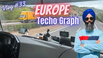 How to start shift in Tacho ✅/ Learn to use Tacho graph Card ✅vlog #33
