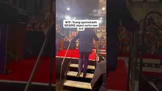 WTF: Trump spotted with BIZARRE object on his rear end @briantylercohen