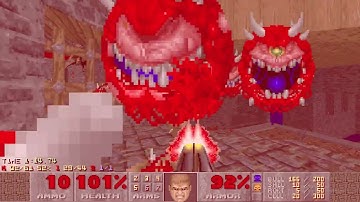 DOOM Zone400 Map12 UV-Max Speedrun in 2m03s