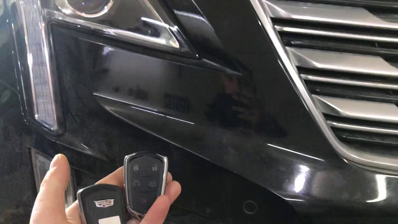 Ключ cadillac cts