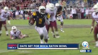Date Set For Boca Raton Bowl