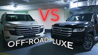 Сравнение комплектаций Toyota LC300 (Off-Road VS Luxe)