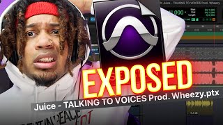 How JUICE WRLD Records and PUNCHES IN Vocals // REAL Juice WRLD Template EXPOSED