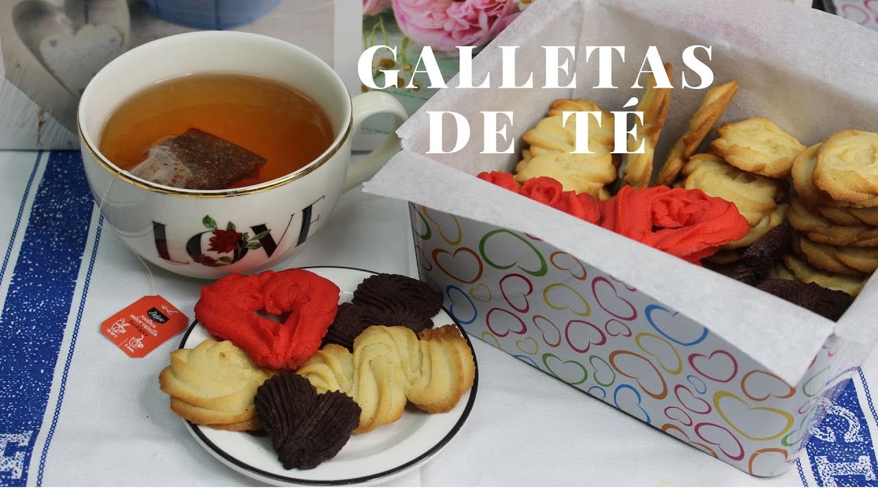 CÓMO HACER GALLETAS DE TÉ! cookiesrecipe galletas galletasdemantequilla YouTube CÓMO HACER GALLETAS DE TÉ! cookiesrecipe galletas galletasdemantequilla YouTube