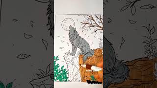 Details Coloring Wolf #coloring #mewarnai #serigala #satisfying #animals Guide