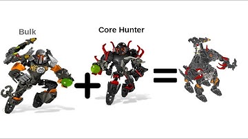 Lego Hero Factory: Breakout (Wave 2) Bulk + Core Hunter Combiner