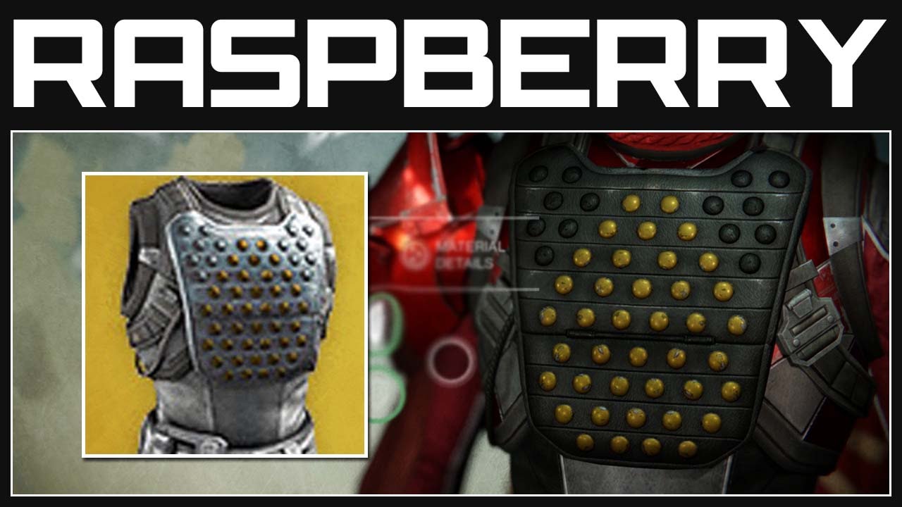 Destiny Exotic Armor - Lucky Raspberry Hunter Chest | Destiny Gameplay ...