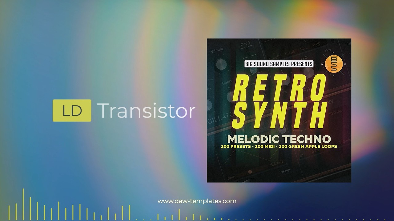 Logic Pro Retro Synth    Melodic Techno soundbank PRESETS