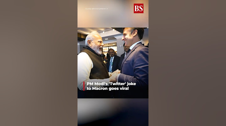 Watch: PM Modi's 'Twitter' joke to Macron goes viral #macron #g7summit2025 #pmmodi