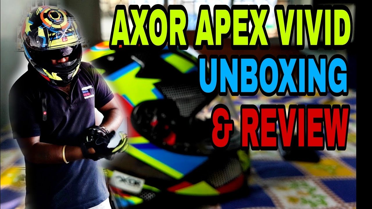 AXOR APEX VIVID Helmet Unboxing and Review 