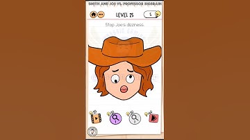 Brain Test 2 Smith and Joe vs. Professor Bigbrain Level 25