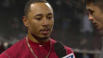 TOR@BOS: Betts gets doused following walk-off hit