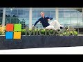 Microsoft  premier jour au travail