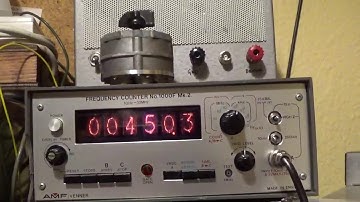 Advance E2 Signal Generator - Dial Calibration Accuracy