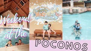 VLOG | Weekend at the Poconos | H2O Indoor Waterpark | Travel Tips | We The Tads