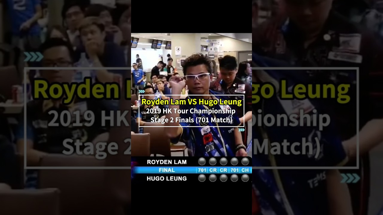 Royden Lam vs. Hugo Leung 2019 HK Soft Dart Tour Championship