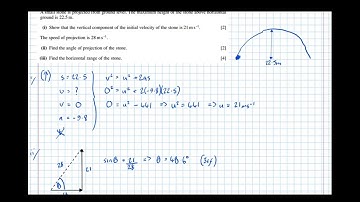 Projectiles Problems Without Using Vectors