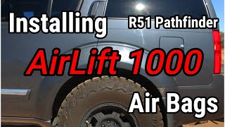 AirLift 1000 Install on a Nissan Pathfinder screenshot 5
