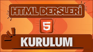 Visual Studio Code Kurulumu - VSC Uzantıları | IDE nedir ? - İlk Html Sayfamız -  Html Dersleri 2