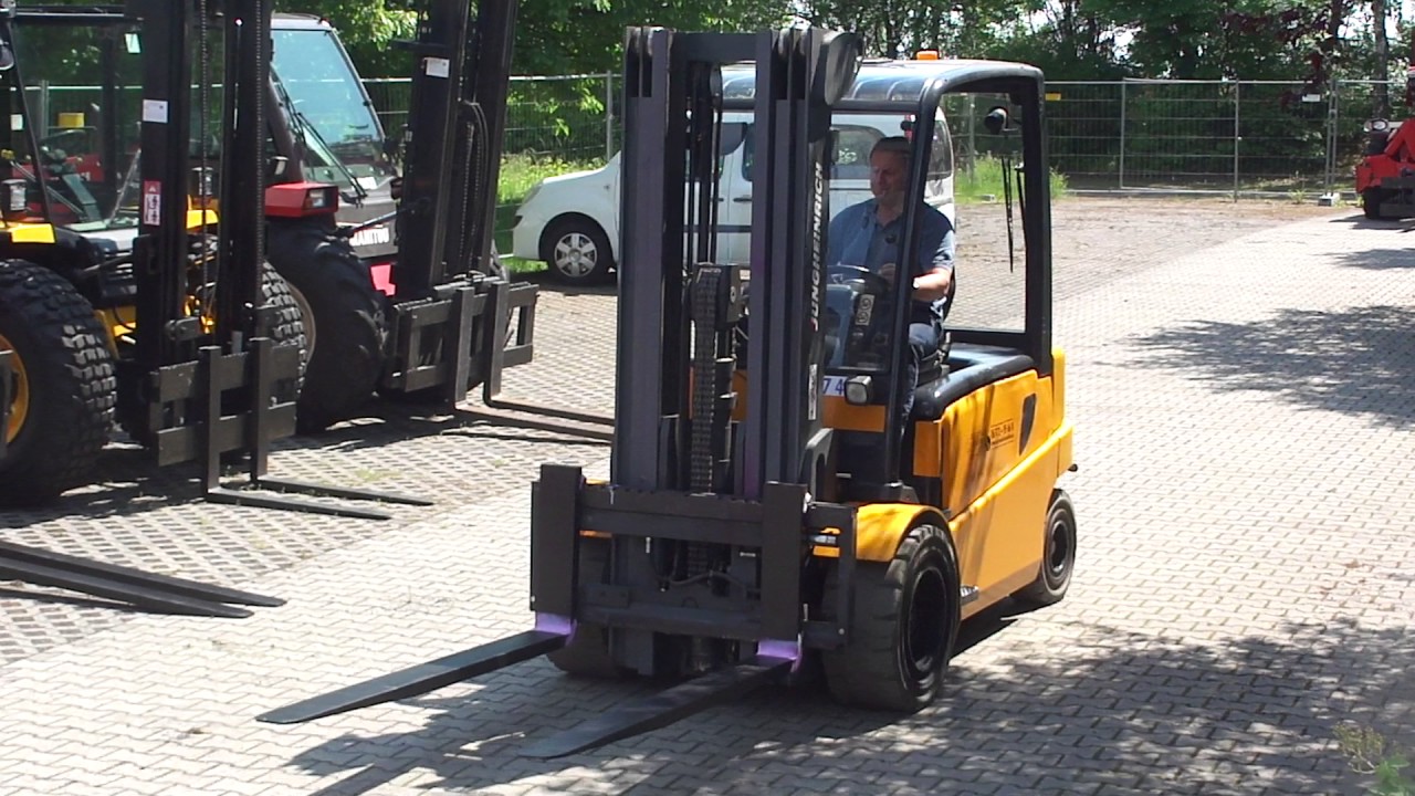 Jungheinrich Efg 550 Stapler 5to Hubleistung Youtube