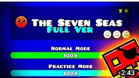 THE SEVEN SEAS FULL VERSION BY EMJOVEN GEOMETRY DASH ALL COINS I HAVE
