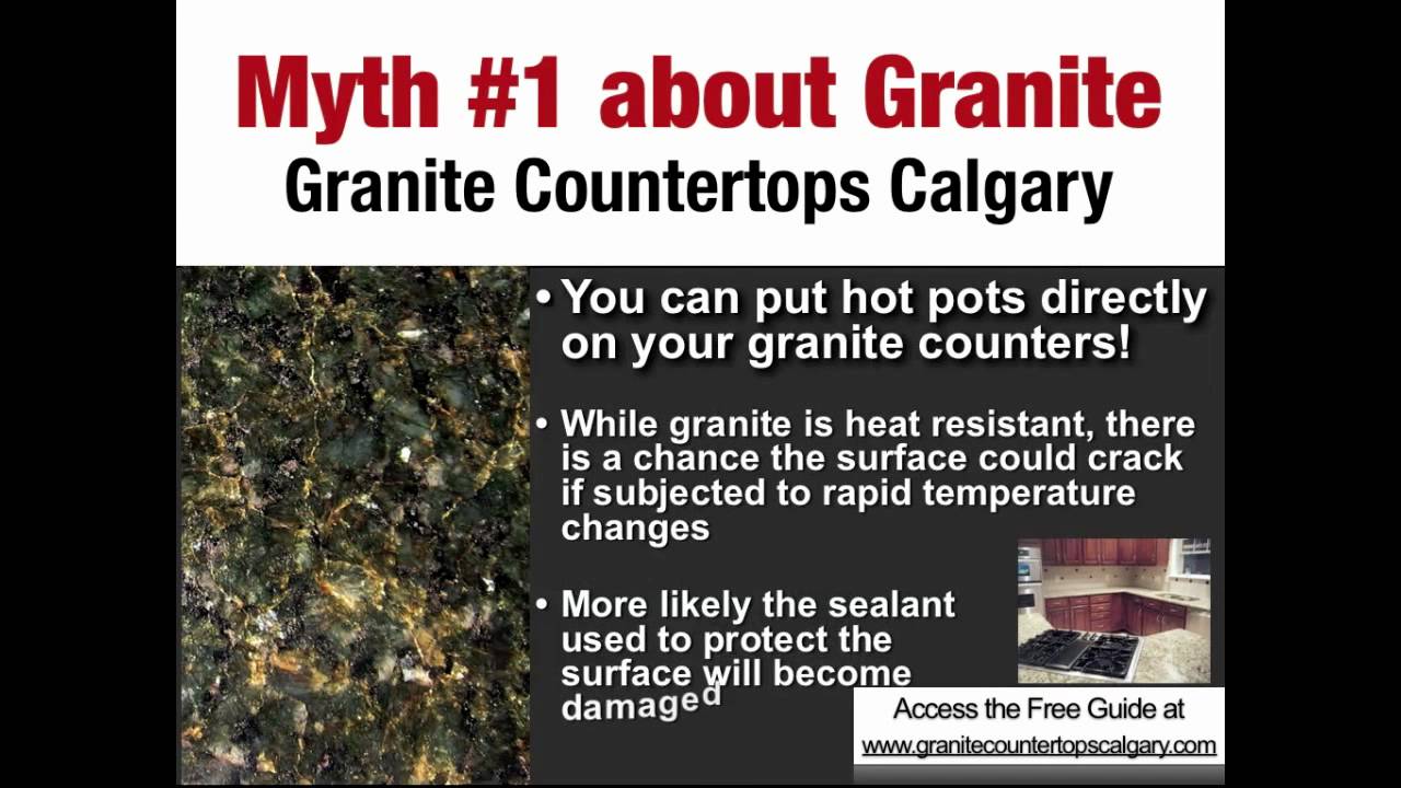 Granite Countertops Calgary Is Granite Impervious to Heat? YouTube