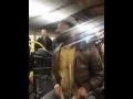 Mr reed inspires entire subway to sing