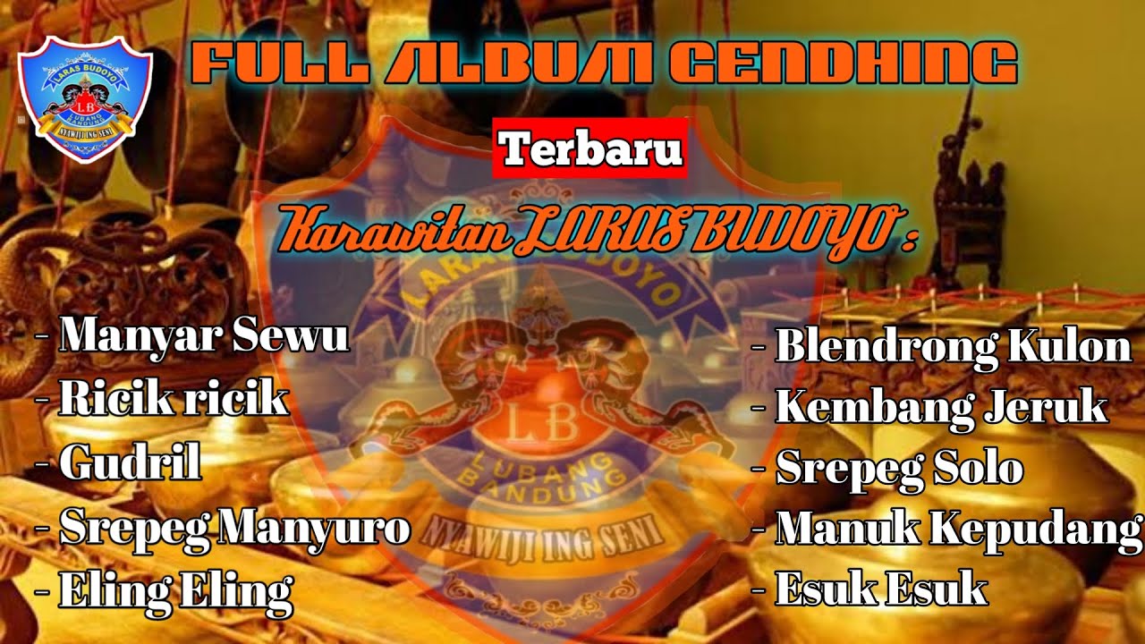 LARAS BUDOYO|| FULL GENDHING SAMPAI JANTURAN VERSI SINDEN KARTI