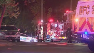 Shots fired at first responders after car crash in DC