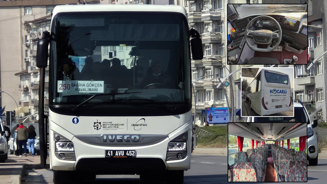 UlaşımPark | Iveco Crossway | İç Dış Gösterimi ve Peronlardan Kalkışı