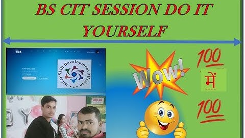 BS - Cit Session 53 Do it yourself (Bipin_Kumar)