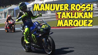 ROSSI TAKLUKAN MARQUEZ!! KEKUATAN VR46 IS BACK!! - RACE MOTOGP 2020 - MOTOGP 20 GAMEPLAY