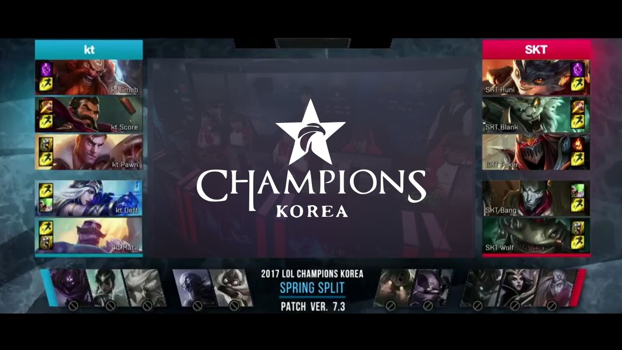 [2017 LCK Spring] KT vs SKT Game 3 W6D3