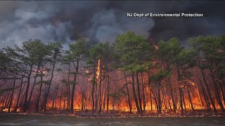 19-year-old charged with arson for allegedly sparking fast-moving New Jersey wildfire