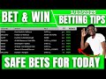 FOOTBALL PREDICTIONS TODAY 10/1/2025 |SOCCER PREDICTIONS|BETTING STRATEGY @Predictionsbooth
