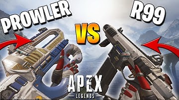 R99 VS PROWLER IN SEASON 4 - WHICH IS BETTER? (Apex Legends)