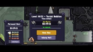 Splasher - Time Attack Level 16: Toxink Bubbles Platinum Medal