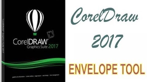 COREL DRAW 2017 USING ENVELOPE TOOL HINDI URDU PART 35