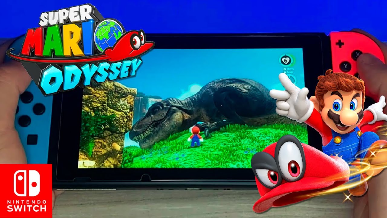 SUPER MARIO ODYSSEY JOGO COMPLETO Gameplay Nintendo Switch 