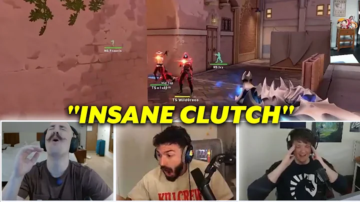 Valorant Streamers Reacts to INSANE PLAYS V24