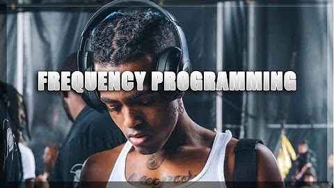XXXTENTACION - "Music is frequency programming" (432hz)