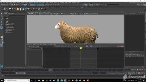 quadruped sheep walk cycle in maya part 05