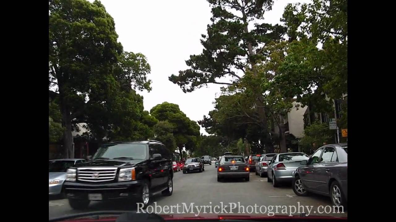 Exotic Car Rally On Ocean Ave., Carmel, CA